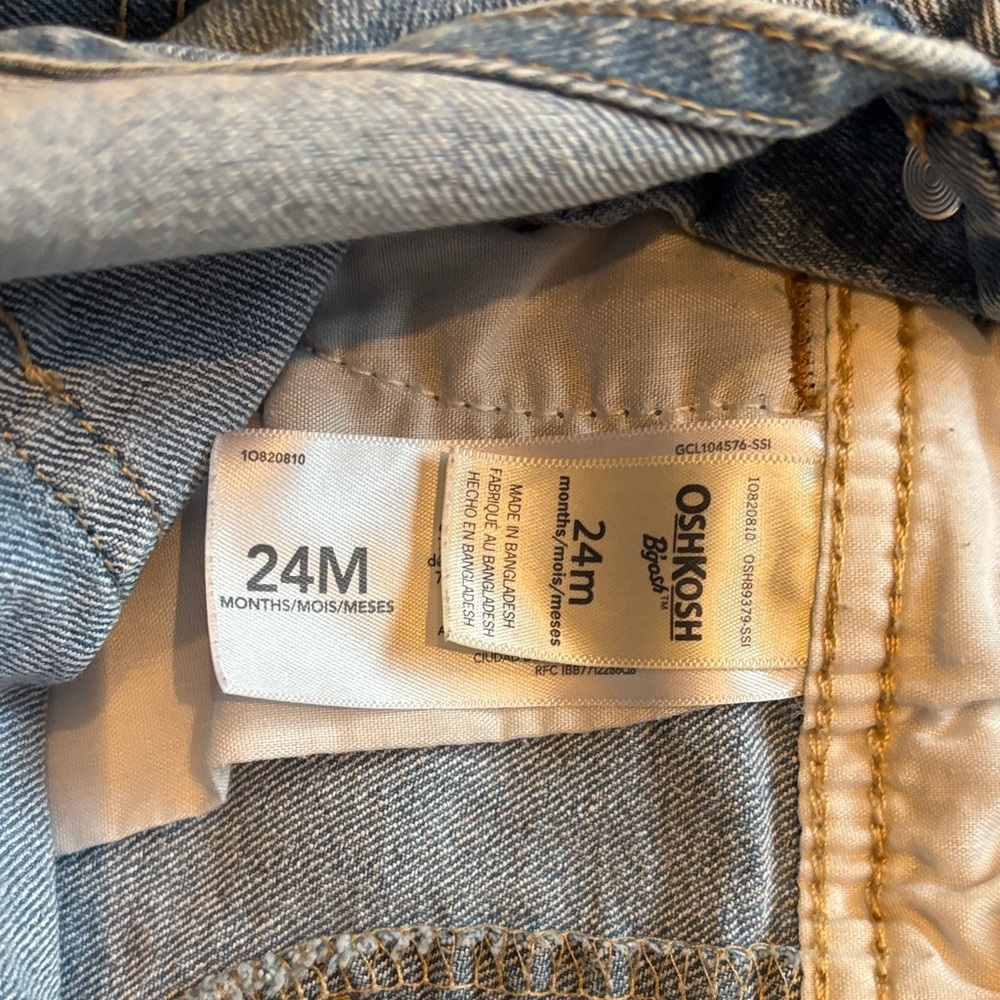 OshKosh B'gosh Light Blue Overalls - Picture 7 of 7